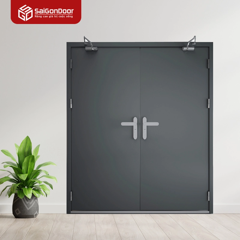 Cửa thép chống cháy TCC-P2