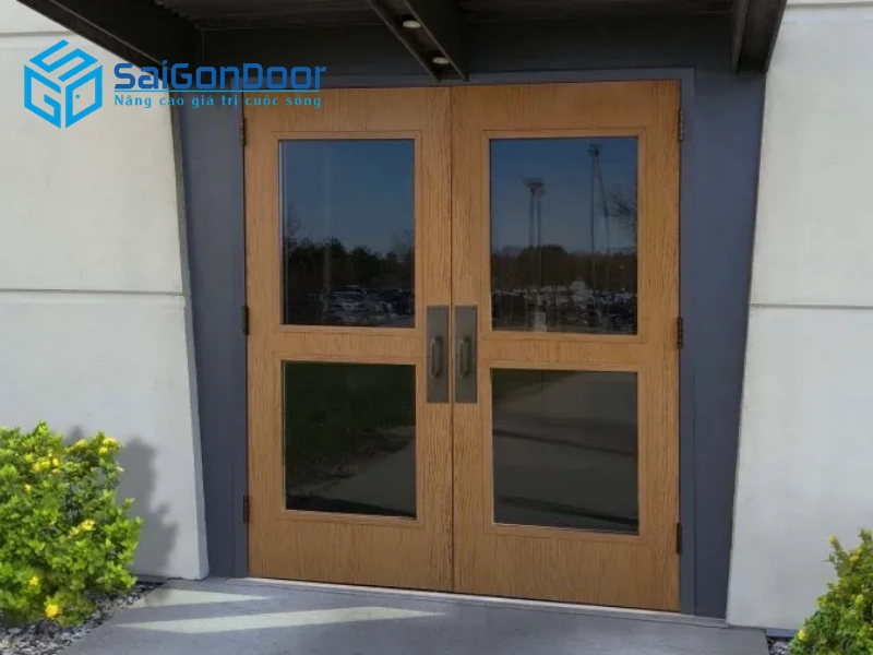 Cửa nhựa lõi thép màu vân gỗ là gì và tại sao nên lựa chọn?