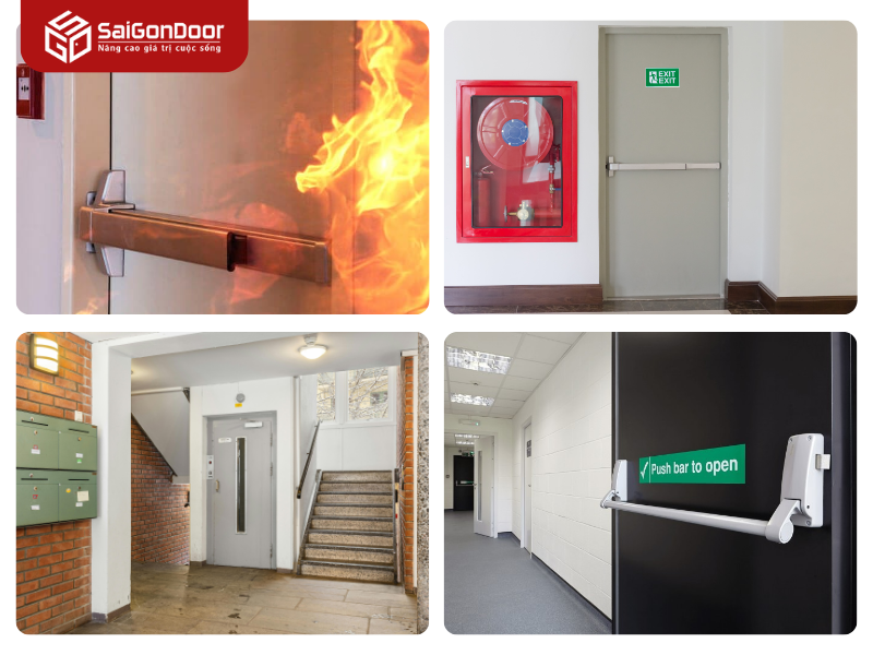 Ưu điểm vượt trội của cửa thép chống cháy