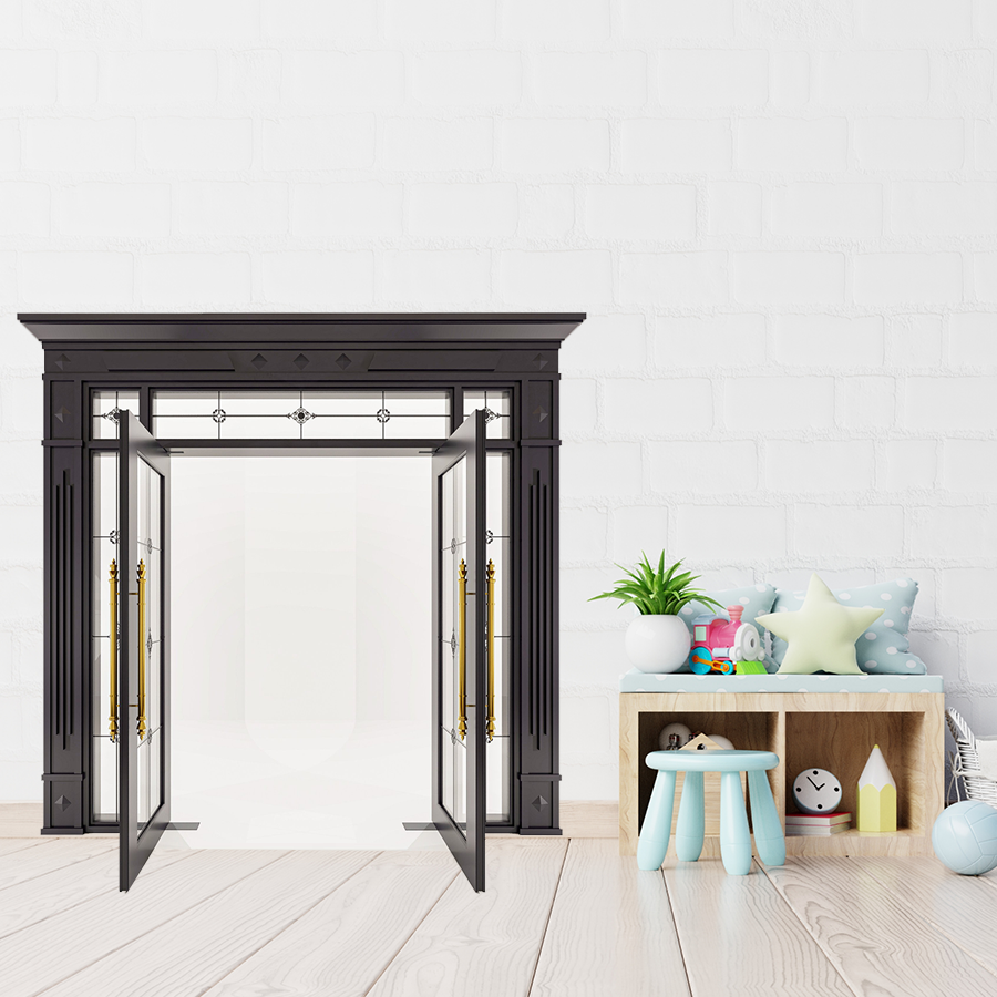 Cửa Nhôm Vân Gỗ 73