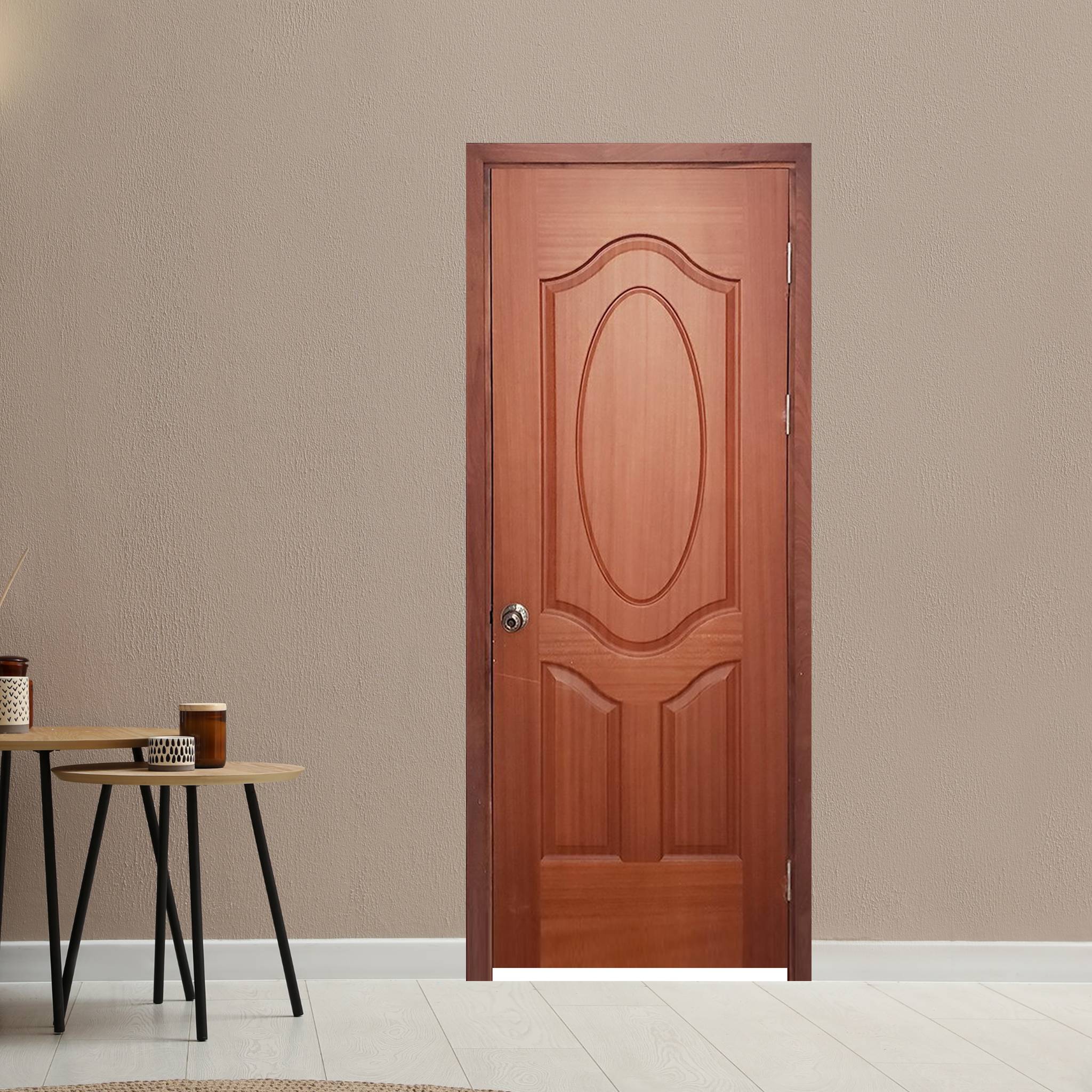 Cửa Gỗ HDF veneer 3A – Xoan Đào
