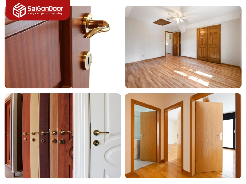 Các ưu điểm nổi bật của cửa gỗ công nghiệp