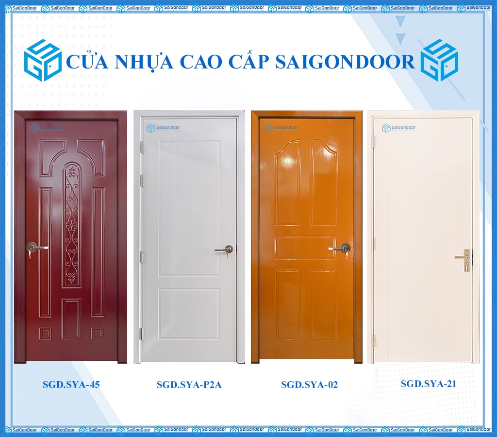 Cửa nhựa gỗ Composite nhà tắm ưa chuộng