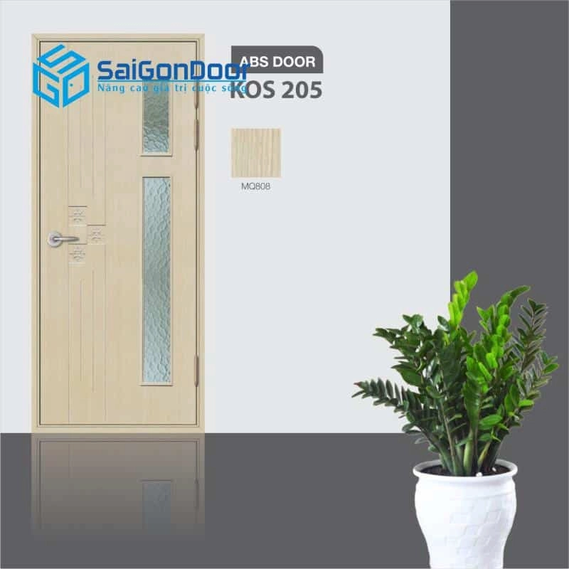 Cửa nhựa ABS Hàn Quốc KOS 205