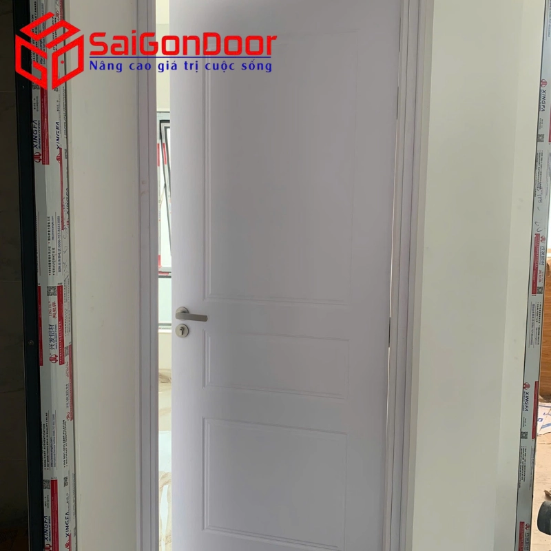 Thi công lắp đặt cửa gỗ công nghiệp nhà ở Tây Ninh