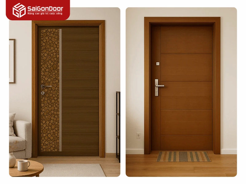 Quy trình tư vấn và lắp đặt cửa thép vân gỗ chuyên nghiệp tại Tân Nhựt