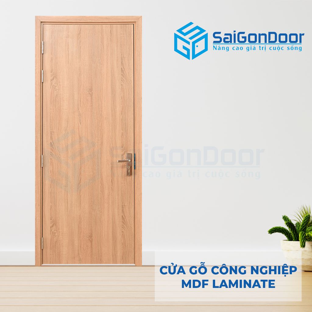 CỬA GỖ CÔNG NGHIỆP MDF LAMINATE P1