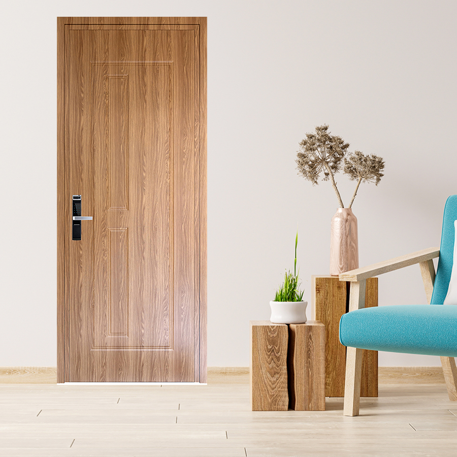 Cửa nhựa giả gỗ composite B06 86