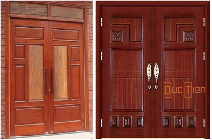 Mẫu cửa gỗ 2 cánh đẹp tại Saigondoor.vn