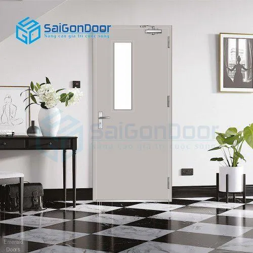 Cửa thép chống cháy TCC. P1G1-1-C3