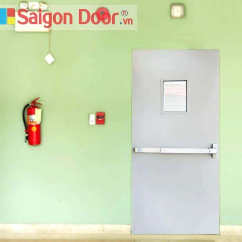 Bảng giá và quy trình cung cấp cửa thép chống cháy tại Saigondoor