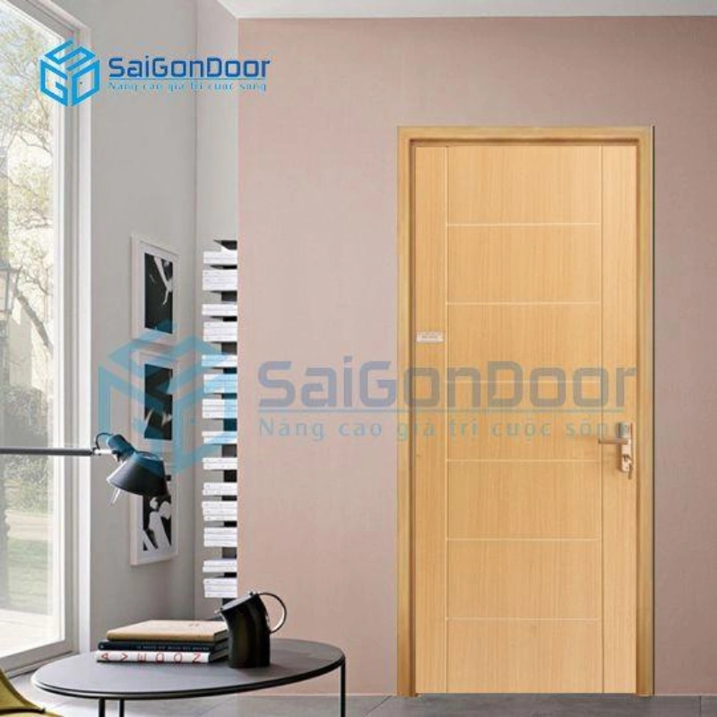 Cửa gỗ công nghiệp phủ Melamine
