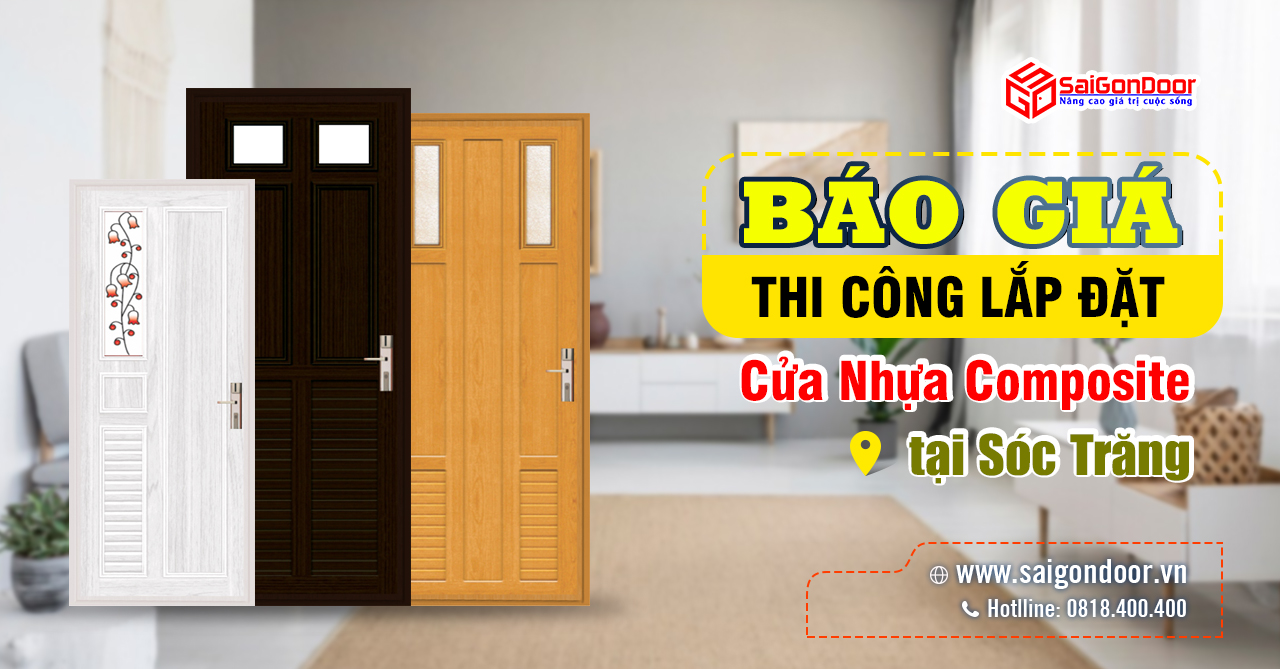 Báo Giá Thi Công Cửa Nhựa composite Sóc Trăng Uy Tín