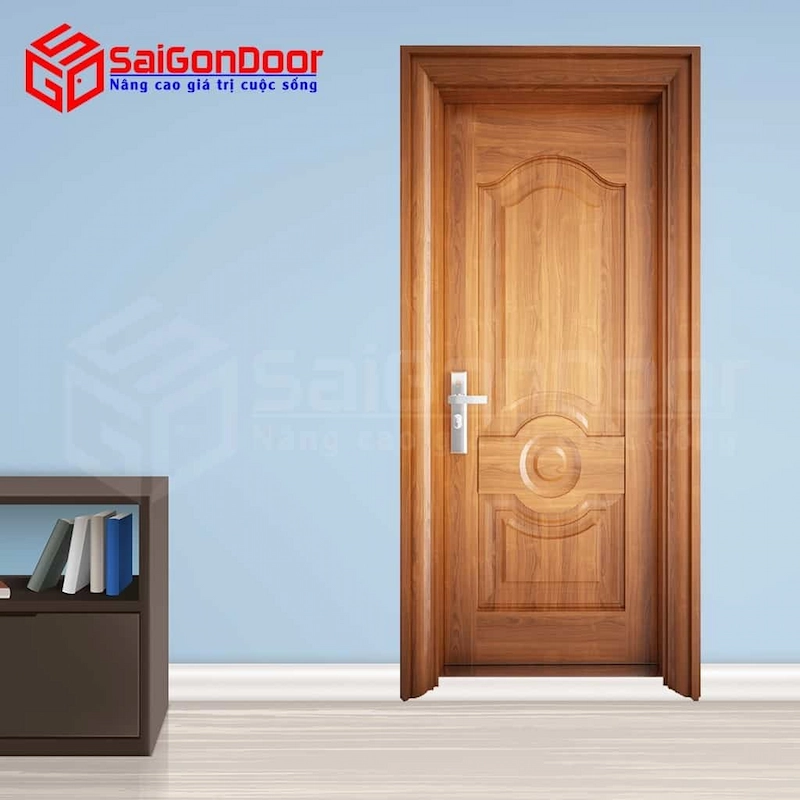 Cửa thép vân gỗ TVG-1H6