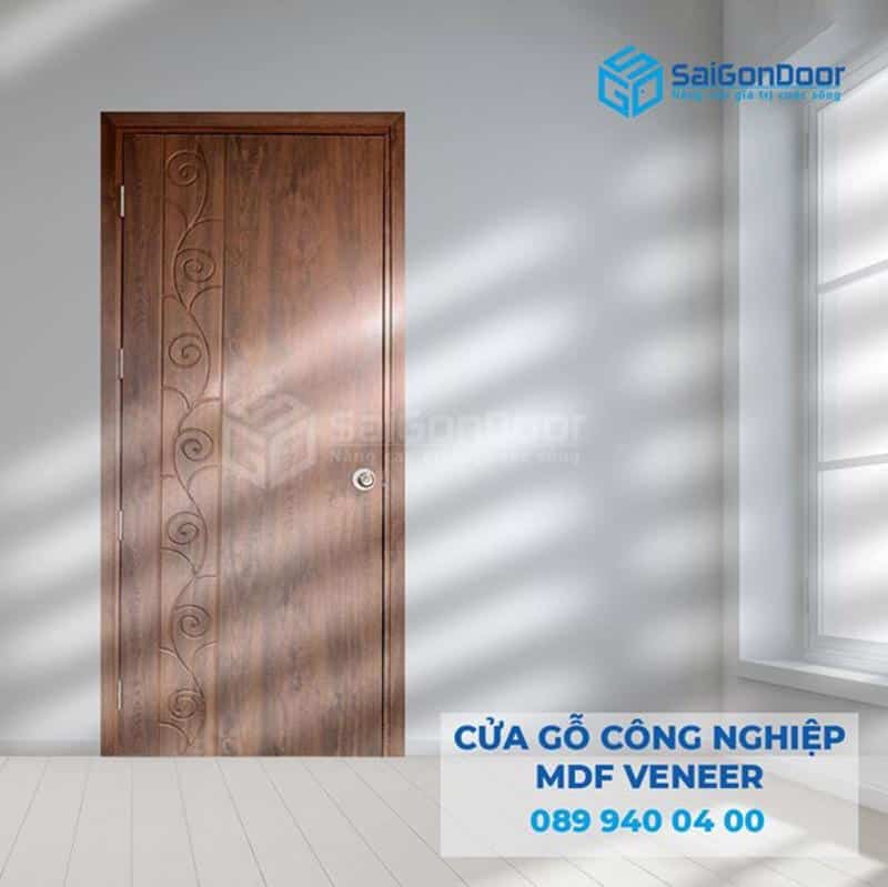 Dịch vụ thi công cửa gỗ công nghiệp uy tín