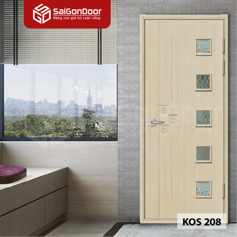 Cửa ABS Hàn Quốc có khả năng chống chịu các tác động của môi trường