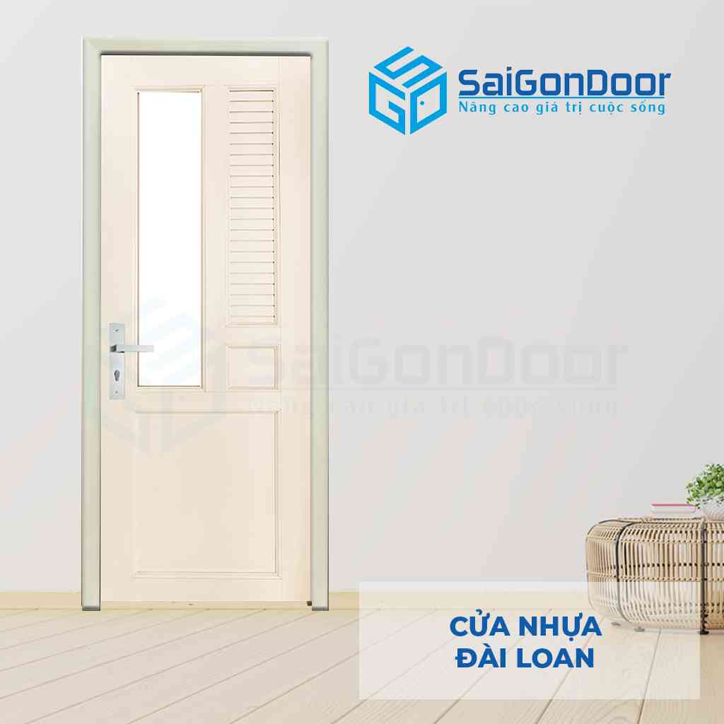 Cửa nhựa Đài Loan  YW-12 SGD