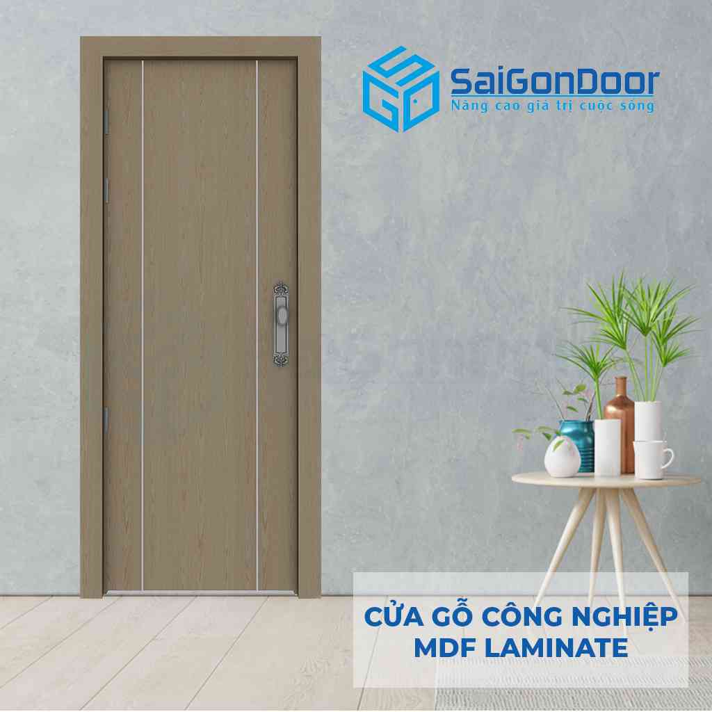 Cửa gỗ MDF Laminate P1R2a SGD