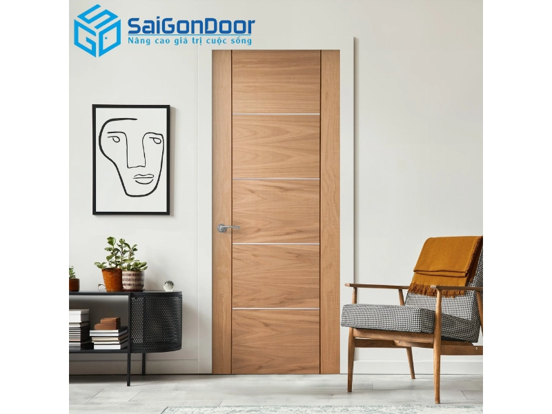Phân loại các dòng cửa gỗ sồi phổ biến trong nội thất