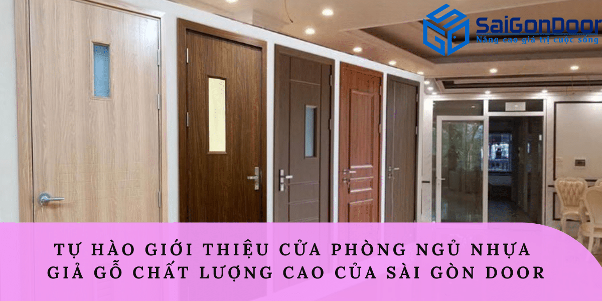 Tự hào giới thiệu cửa phòng ngủ nhựa giả gỗ chất lượng cao