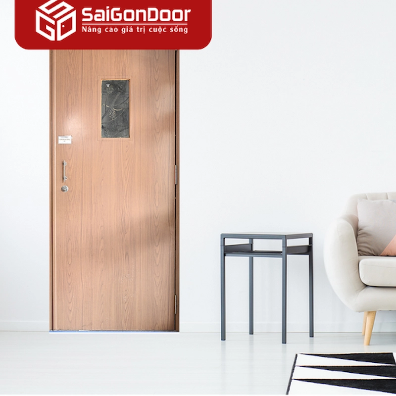 cửa thép vân gỗ chống cháy cửa thép vân gỗ chống cháy