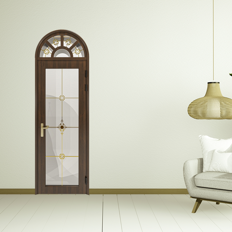 Cửa Nhôm Vân Gỗ SGD-CNVG-11