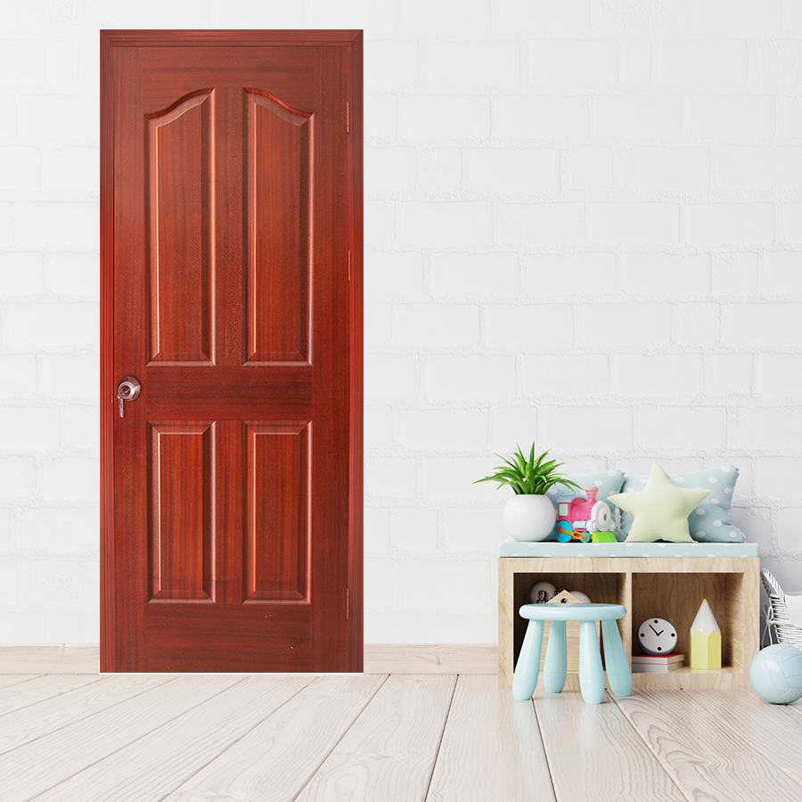 CỬA GỖ NHÀ TẮM SGD Cua go HDF Veneer 4A-Cam xe