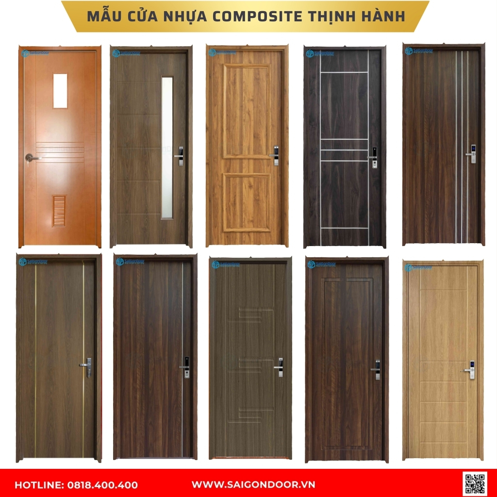 Mẫu cửa nhựa composite An Giang