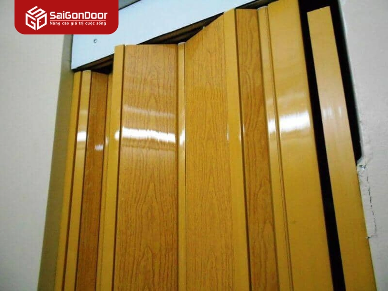 Cấu tạo chi tiết và thông số kỹ thuật của cửa xếp nhựa nhà tắm tại Sài Gòn Door