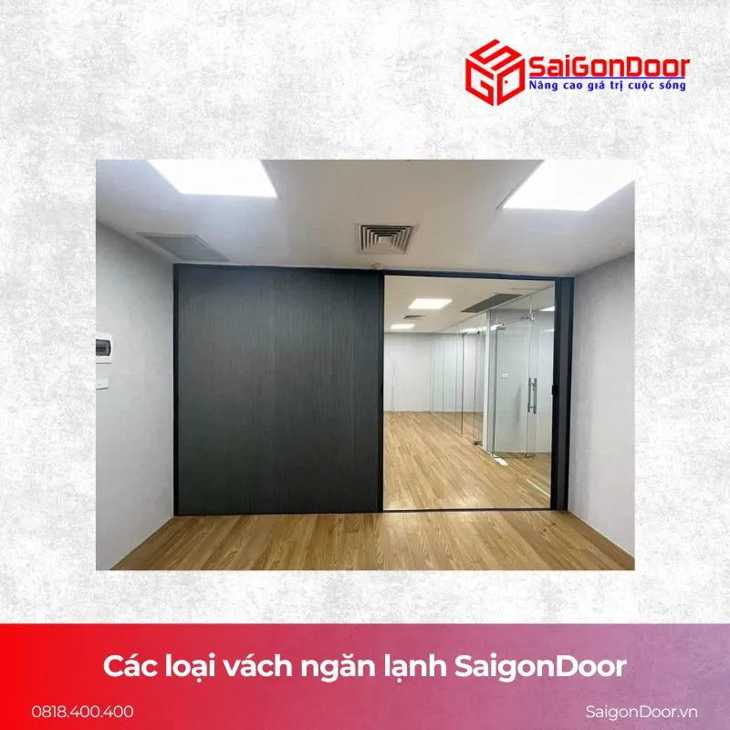 Các loại vách ngăn lạnh phổ biến