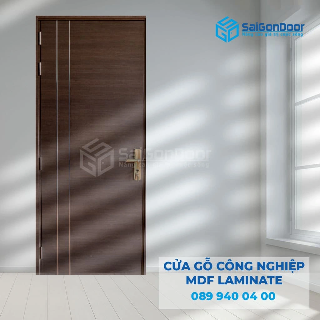 cấu tạo cửa gỗ công nghiệp