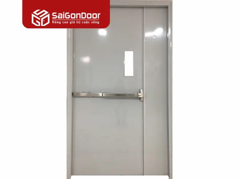 Cấu tạo của cửa chống cháy mở 2 chiều