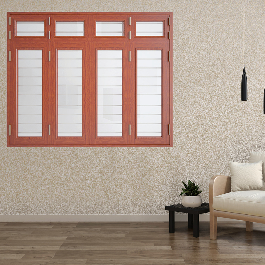 Cửa thép vân gỗ SGD CS4K