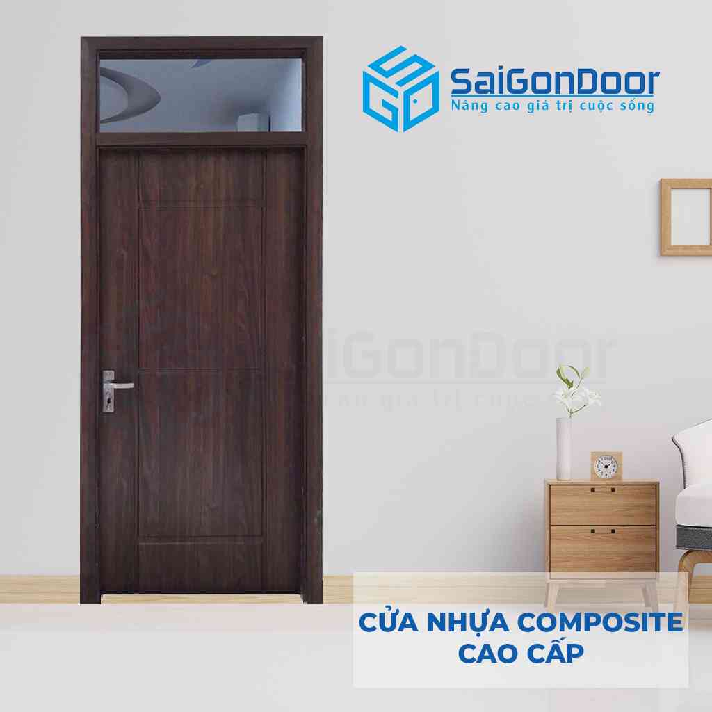 Cửa nhựa composite với nhiều ưu điểm