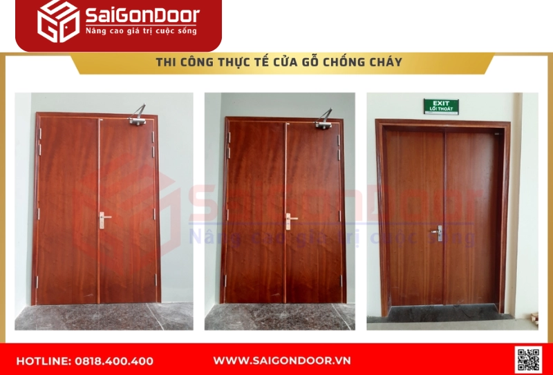 Saigondoor – Giải pháp cửa gỗ chống cháy đạt chuẩn chất lượng và thẩm mỹ Saigondoor – Giải pháp cửa gỗ chống cháy đạt chuẩn chất lượng và thẩm mỹ