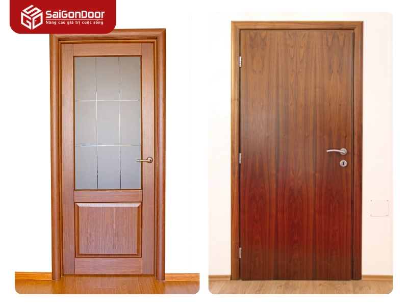 Phân tích chuyên sâu về ưu điểm kỹ thuật của cửa gỗ công nghiệp Saigondoor