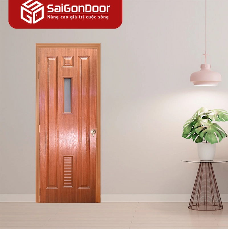 cửa phòng nhựa giả gỗ