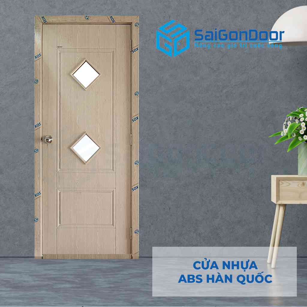 Cửa nhựa ABS KOS 212-K0102 SGD