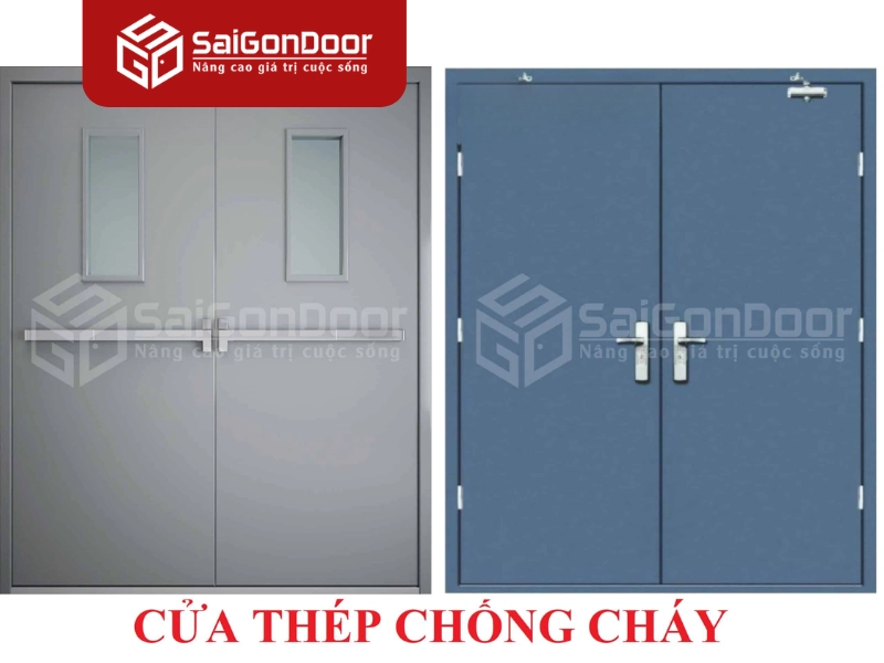 Cửa thép chống cháy cho các doanh nghiệp