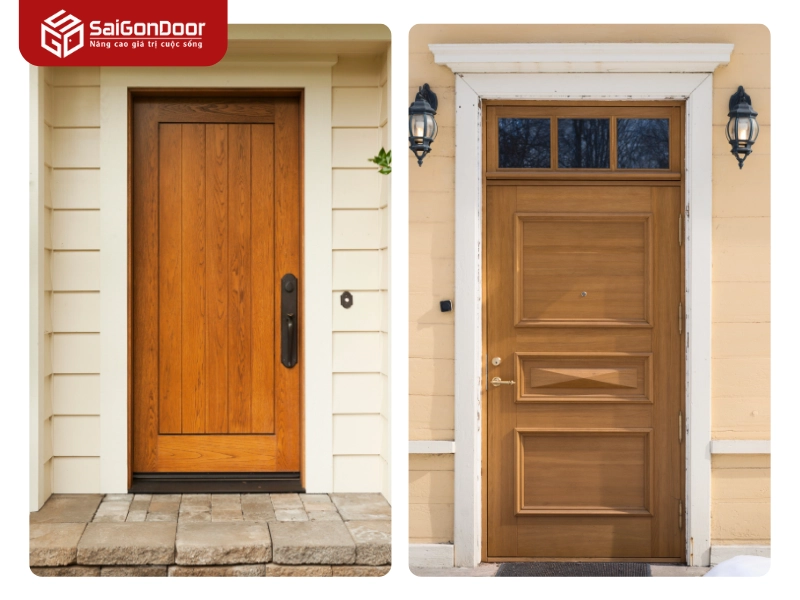 Ưu điểm của cửa nhựa composite tại Saigondoor