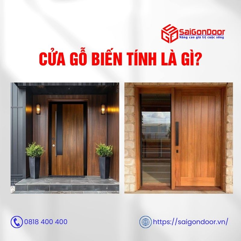 Gỗ biến tính là gỗ trải qua quá trình biến tính nhiệt (160 - 220°C)