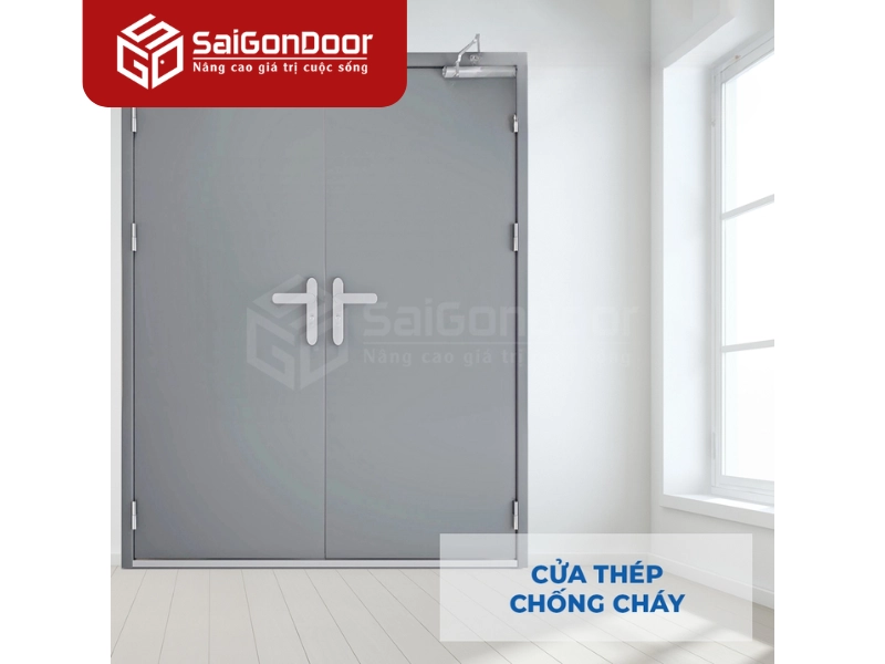 Lắp đặt cửa chống cháy đúng tiêu chuẩn 