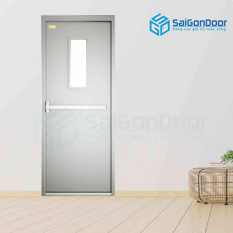 Cửa thép chống cháy có ô kính chống cháy