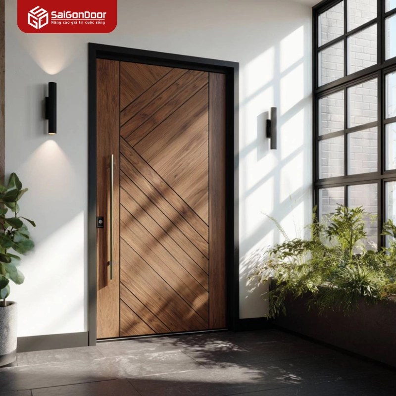Ưu điểm nổi bật của cửa gỗ tự nhiên Saigondoor