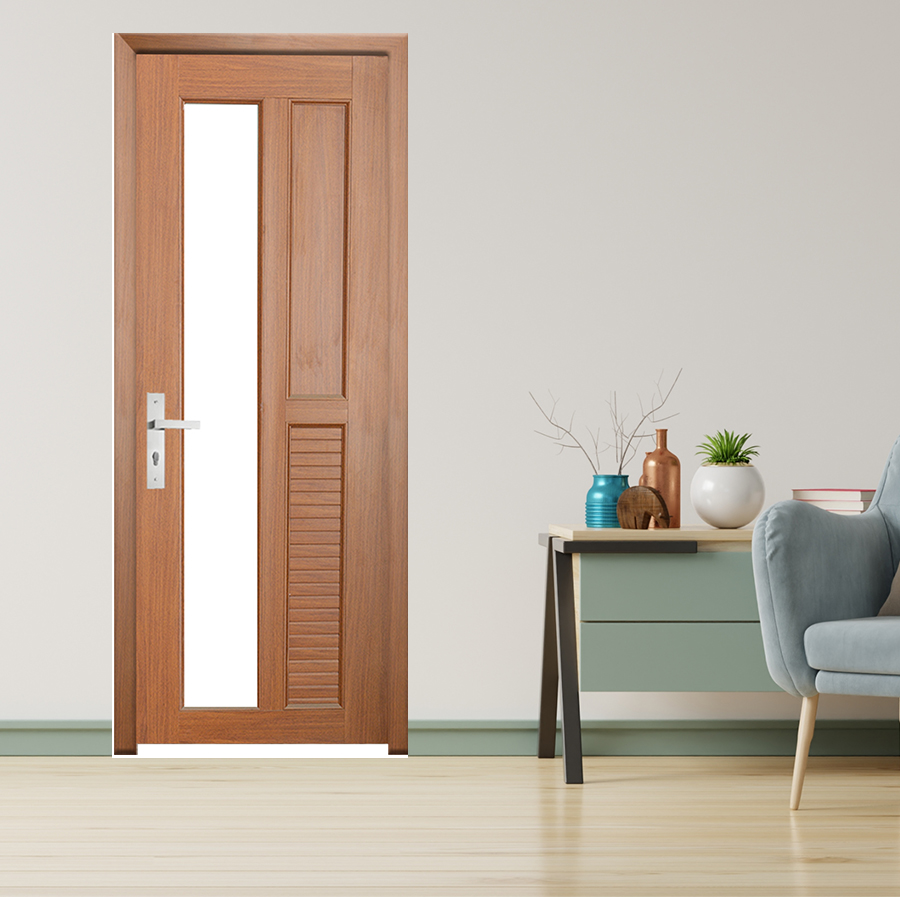 Mẫu cửa nhựa nhà vệ sinh YO-88