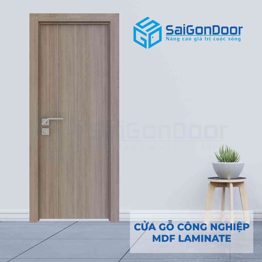 Cửa gỗ ngăn cháy MDF Laminate P1R1 SGD