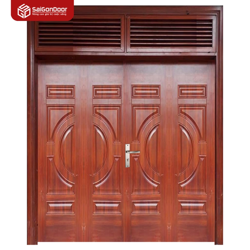  Cửa thép vân gỗ chống cháy EI60–EI120