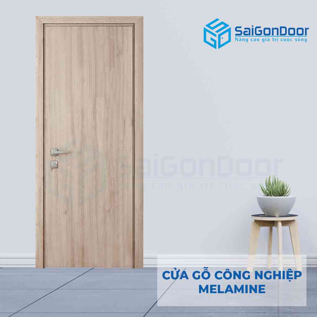 CỬA GỖ CÔNG NGHIỆP MDF MELAMINE P1-1