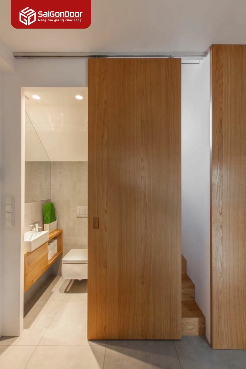 Các loại vật liệu phổ biến cho cửa lùa nhà tắm tại Saigondoor