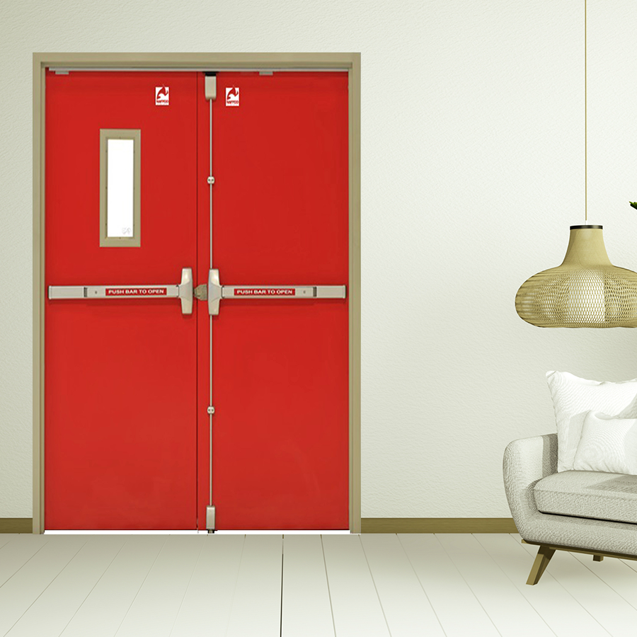 Cửa thép đôi chống cháy